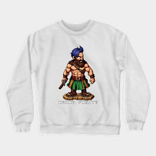 Pixel Gladiator Challenge Crewneck Sweatshirt